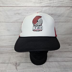 Portland Trailblazers Snapback Mesh Trucker Hat Otto Cap Avid Cider Co. SGA